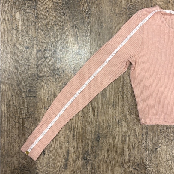 Aritzia Wilfred free Blush Ribbed Cardigan - Picture 5 of 10